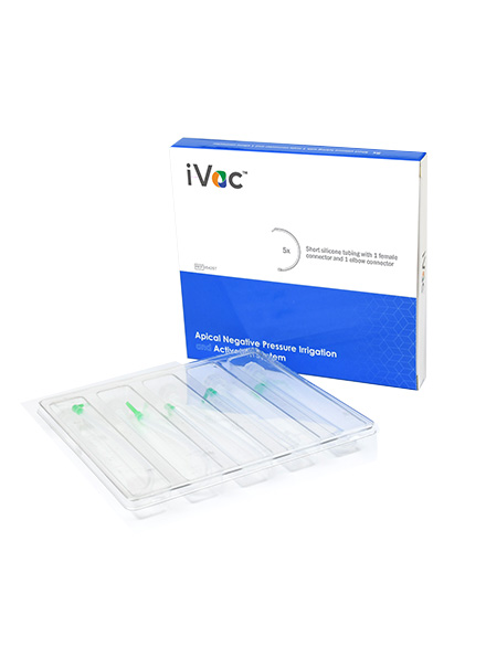 iVac™ tubo corto in silicone con connettore