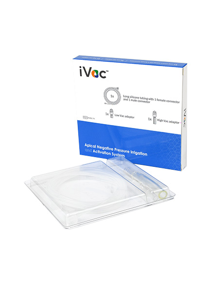 iVac™ Tubo lungo in silicone con adattatori
